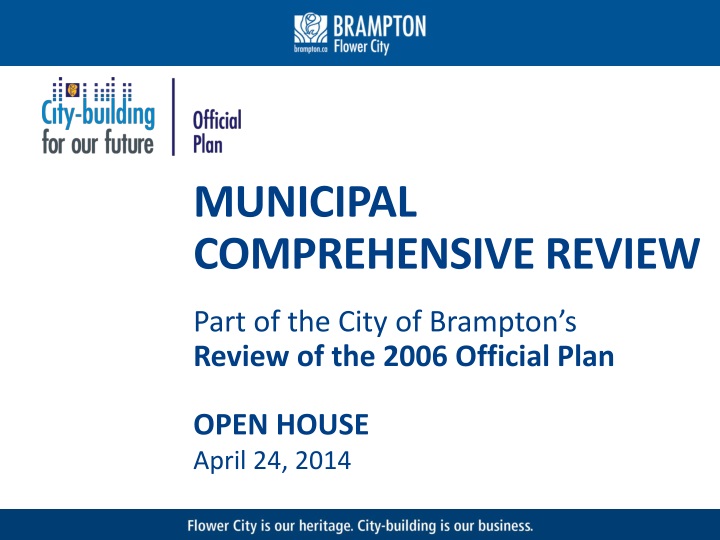 municipal comprehensive review part of the city