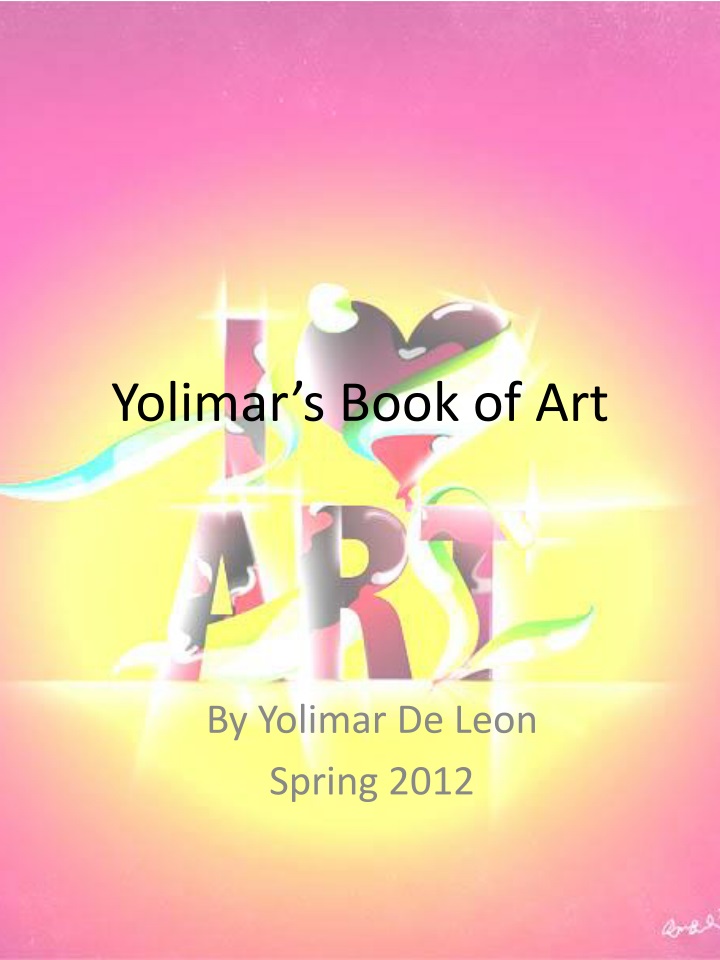 yolimar s book of art
