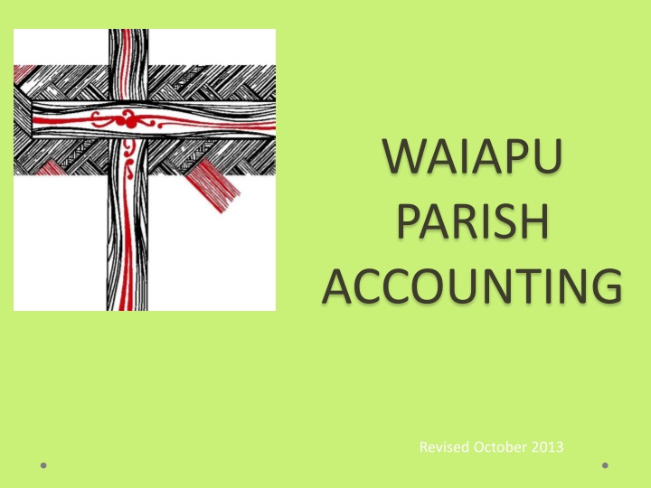 waiapu parish accounting
