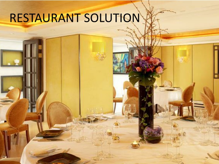 restaurant solution