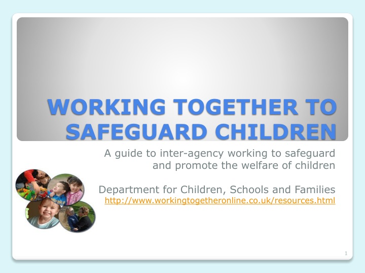 working together to safeguard children