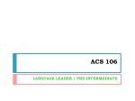 ACS 106 - slide 1