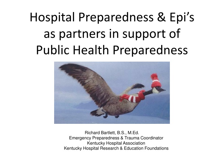 hospital preparedness epi s as partners in support of public health preparedness