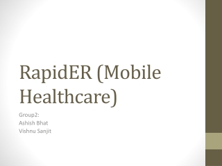 RapidER (Mobile Healthcare)