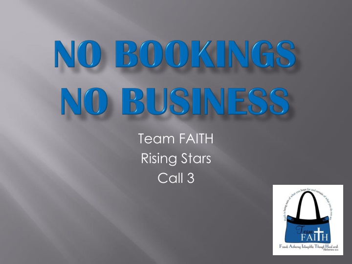 no bookings no business