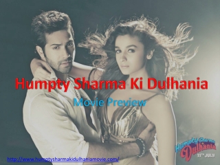 Humpty Sharma Ki Dulhania Movie Overview