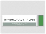 International Paper - slide 1
