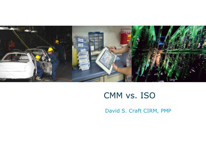 cmm vs iso