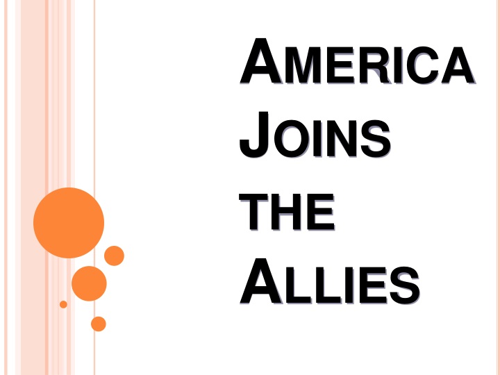 america joins the allies