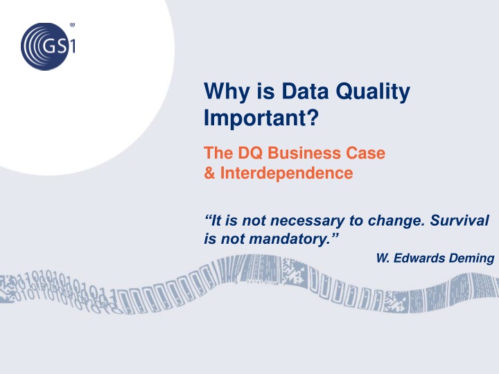 why is data quality important