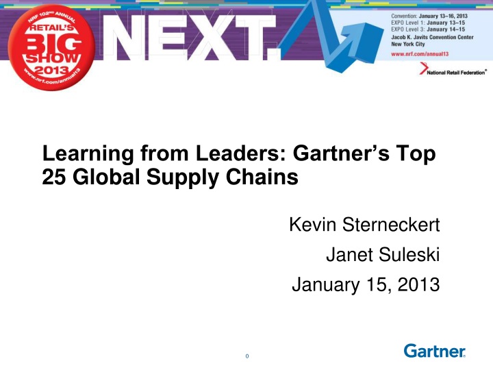 learning from leaders gartner s top 25 global supply chains