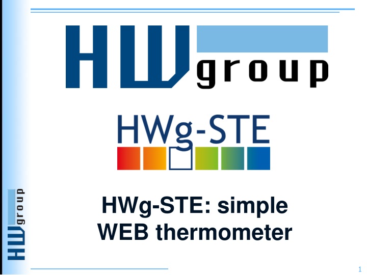 hwg ste simple web thermometer