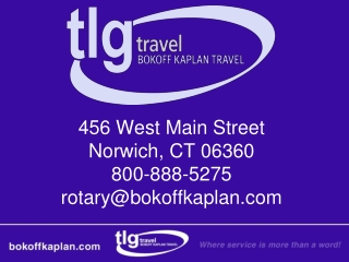 456 West Main Street Norwich, CT 06360 800-888-5275 rotary@bokoffkaplan