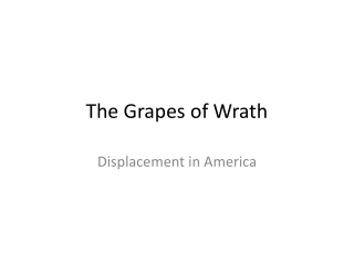 The Grapes of Wrath