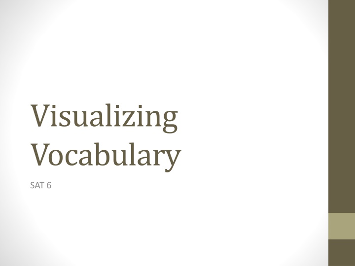 visualizing vocabulary