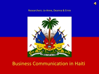 Business Communication in Haiti