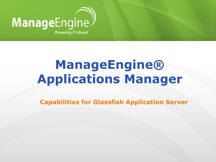 manageengine applications manager