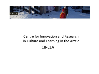 Centre for Innovation and Research in Culture and Learning in the Arctic