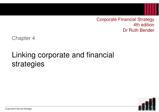 Chapter 4 Linking corporate and financial strategies