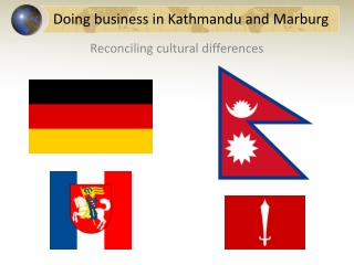 Doing business in Kathmandu and Marburg