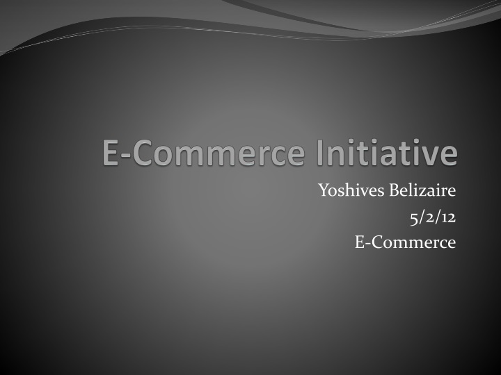 e commerce initiative