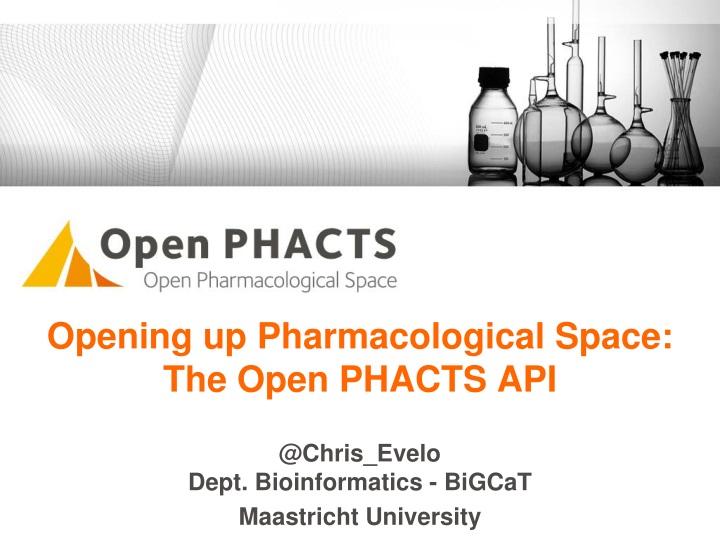 opening up pharmacological space the open phacts api