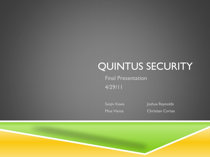 quintus security