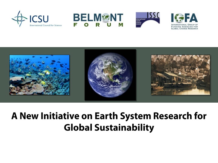 a new initiative on earth system research