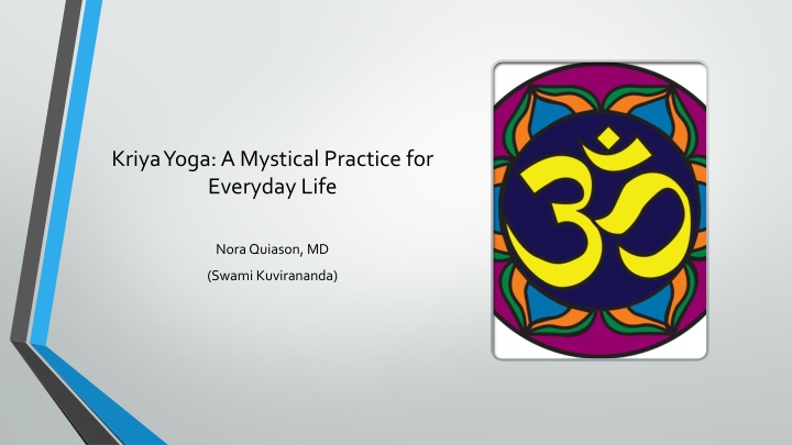 kriya yoga a mystical practice for everyday life
