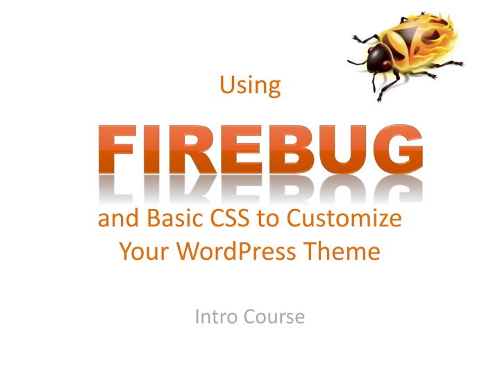 using and basic css to customize your wordpress theme