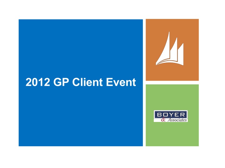 2012 gp client event
