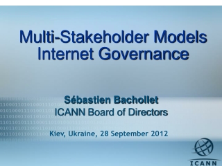 Multi-Stakeholder Models Internet Governance
