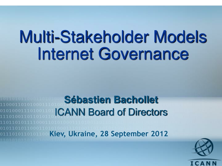 multi stakeholder models internet governance