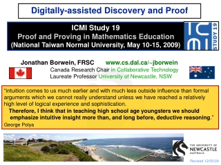 Digitally-assisted Discovery and Proof