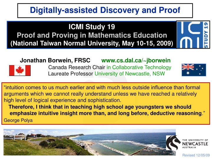digitally assisted discovery and proof