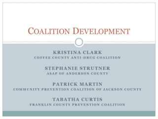 Coalition Development