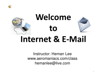 Welcome to Internet &amp; E-Mail