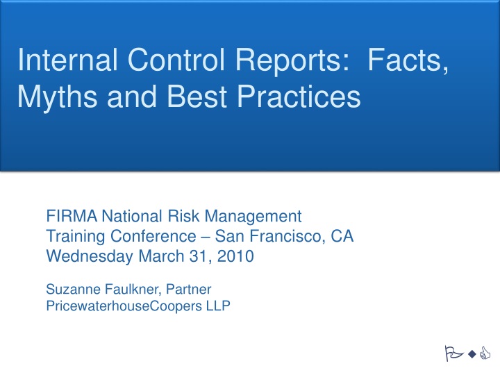 internal control reports facts myths and best practices