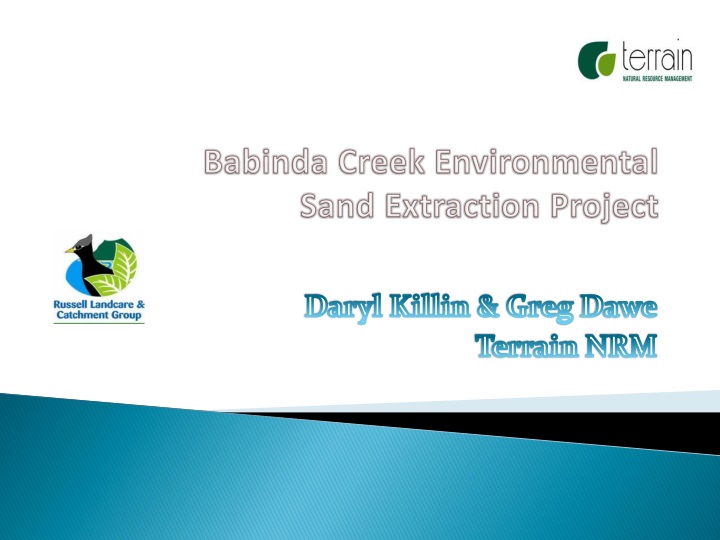 babinda creek environmental sand extraction project