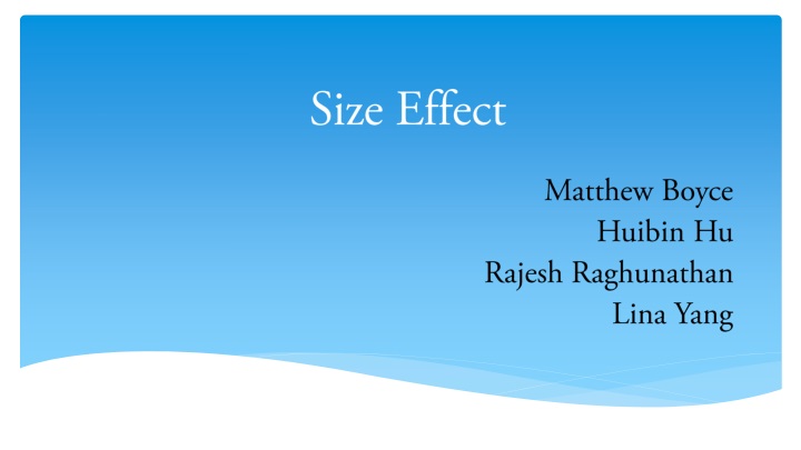 size effect