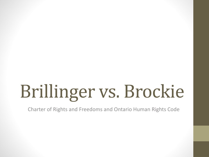 brillinger vs brockie