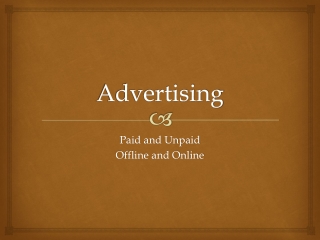 advertising