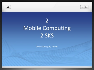2 Mobile Computing 2 SKS