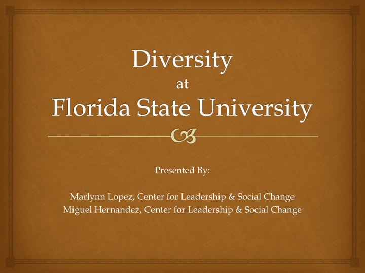 diversity at florida state university