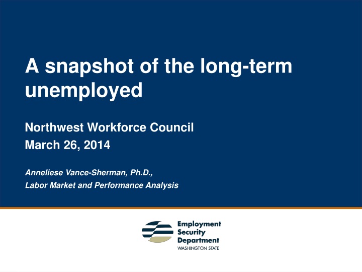 a snapshot of the long term unemployed