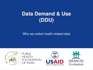 Data Demand &amp; Use (DDU)