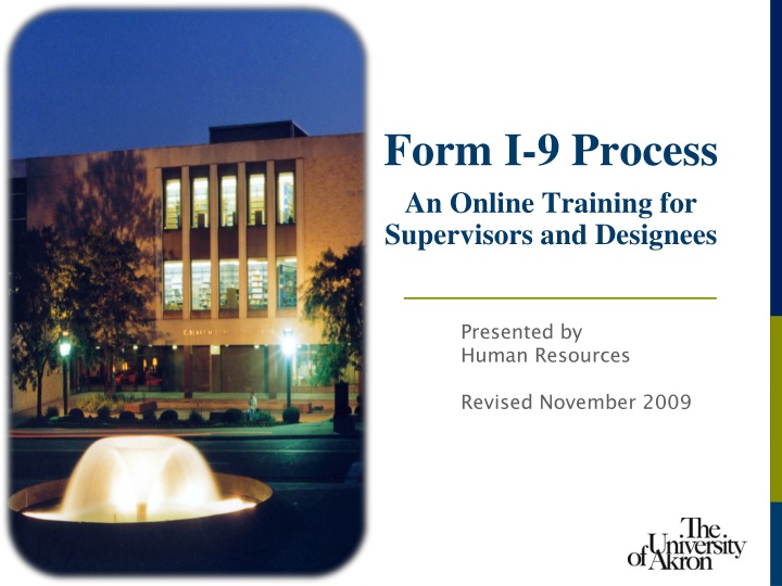 form i 9 process an online training