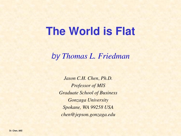 the world is flat by thomas l friedman