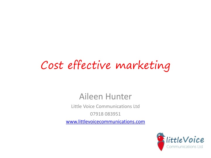 cost effective marketing