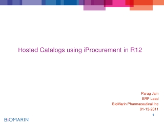 H osted Catalogs using iProcurement in R12